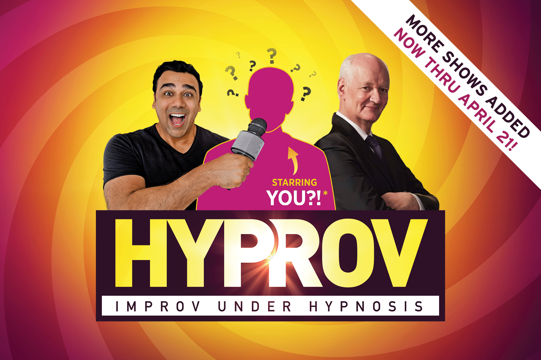 Hyprov: Improv Under Hypnosis - Mirvish.com